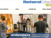 Montserrat College Site Design